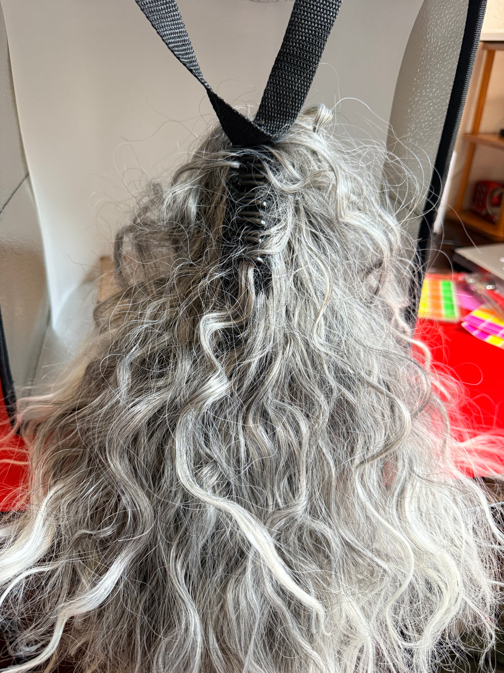 Synthetic Claw Clip Ponytail