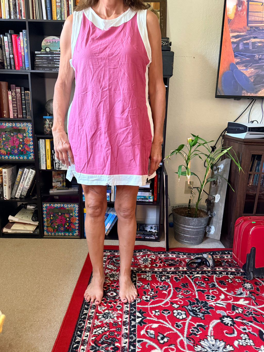 Split Dress With Shorts