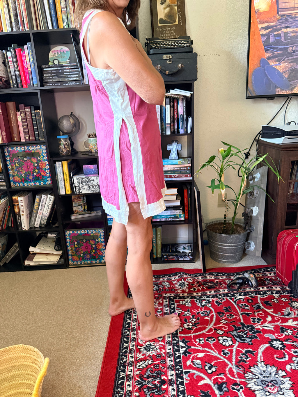 Split Dress With Shorts